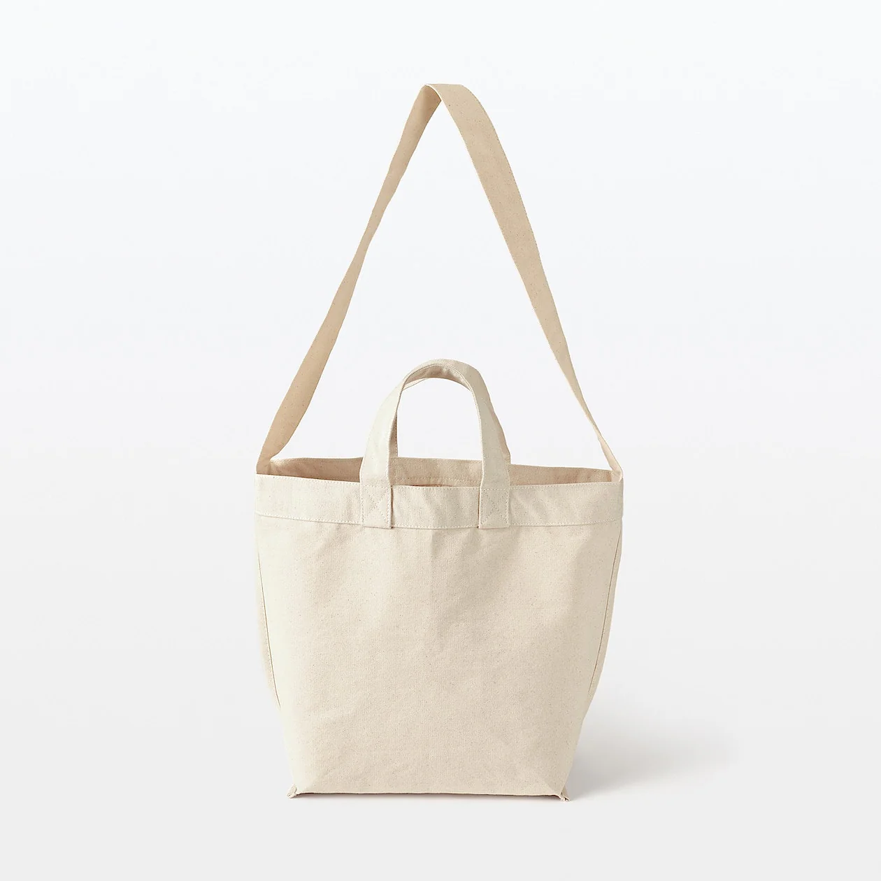 Canvas 2-Way Crossbody Tote Bag - Image 13