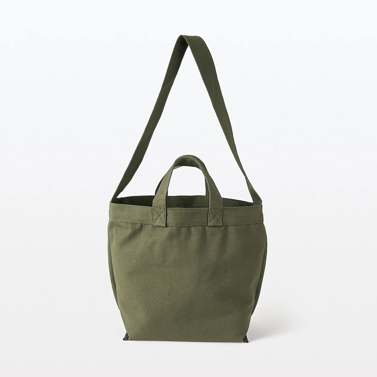 Canvas 2-Way Crossbody Tote Bag - Image 24