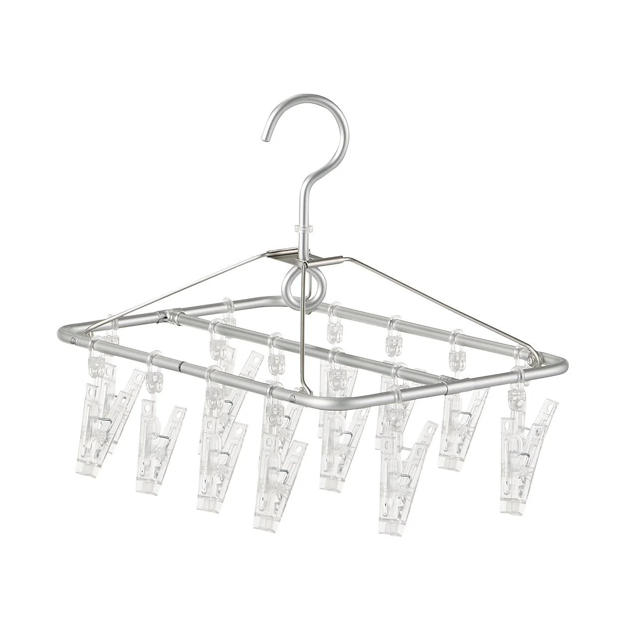 Aluminium Square Hanger - 16 Pegs - Image 2