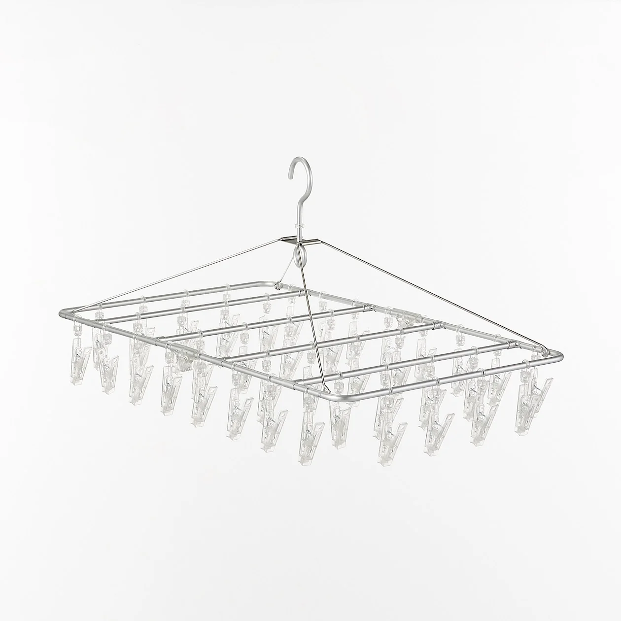 Aluminium Square Hanger - 40 Pegs - Image 4