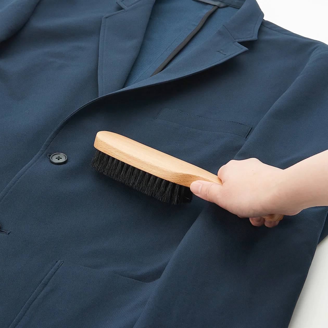 Beech Pighair Clothes Brush