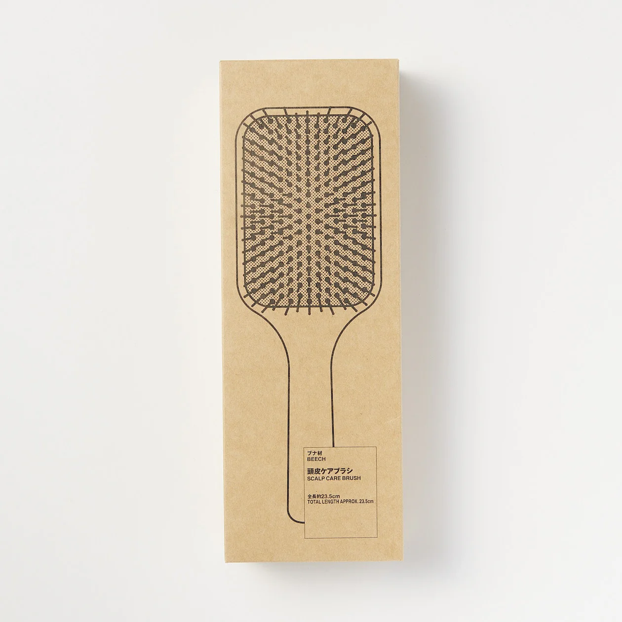 Beech Wood Scalp Care Hair Brush - Image 2