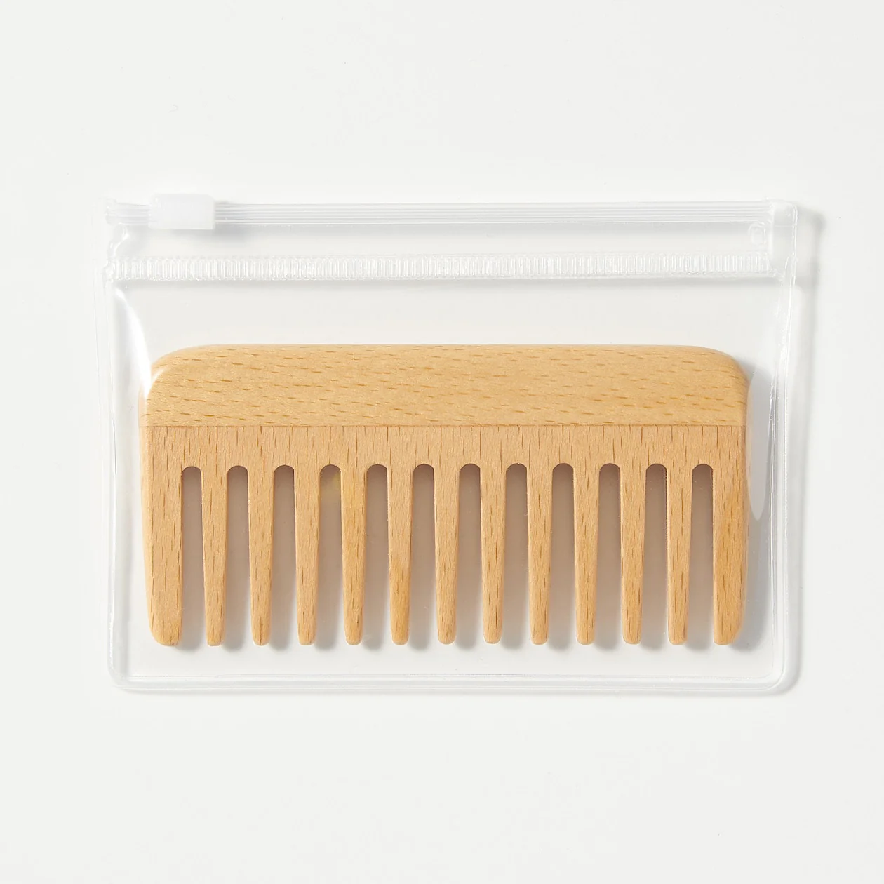 Beech Wood Wide Hair Comb - Image 6