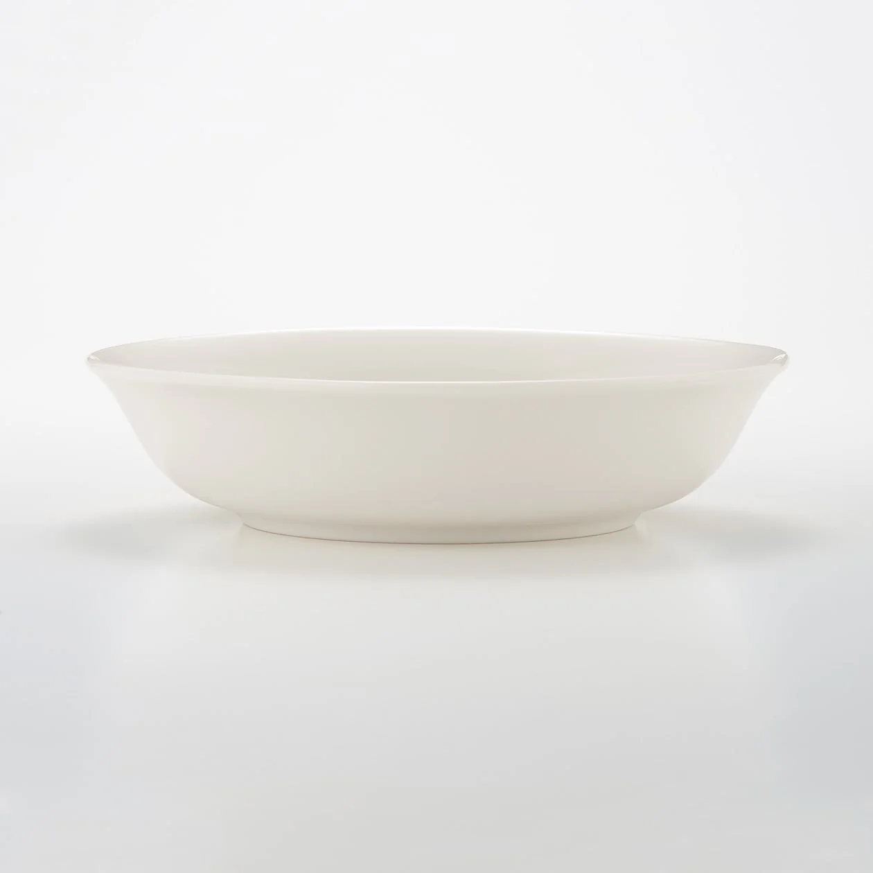 Beige Porcelain Deep Dish - Image 8