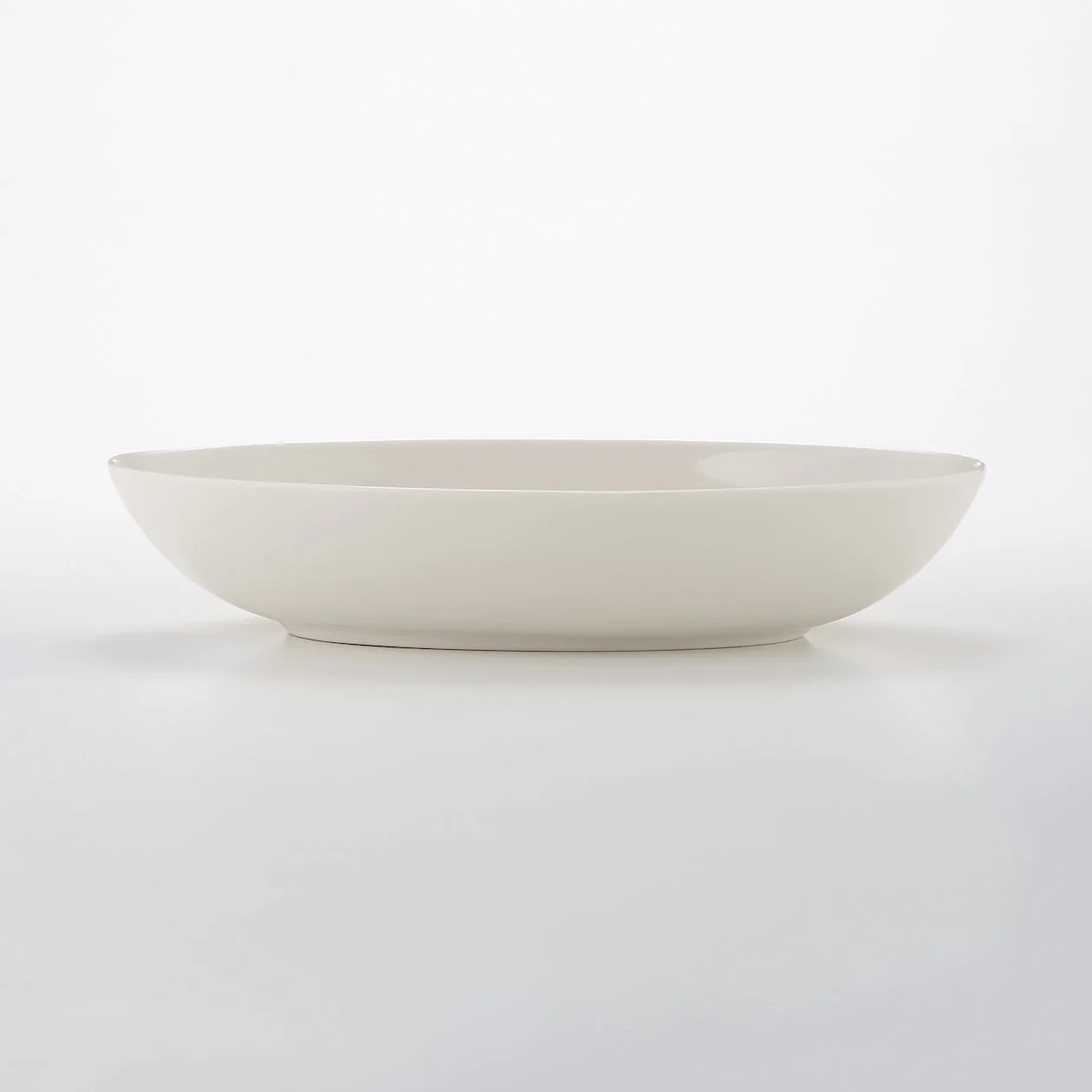 Beige Porcelain Oval Dish - Image 8