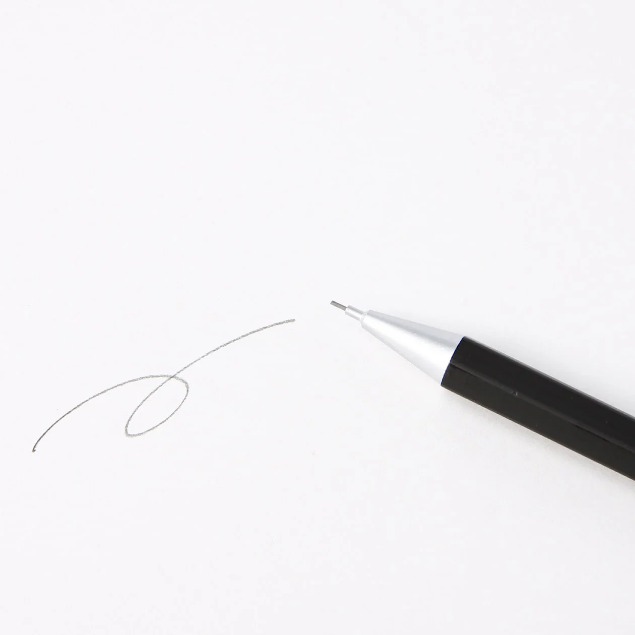 Black Wooden Mechanical Pencil - 0.5mm - Image 2