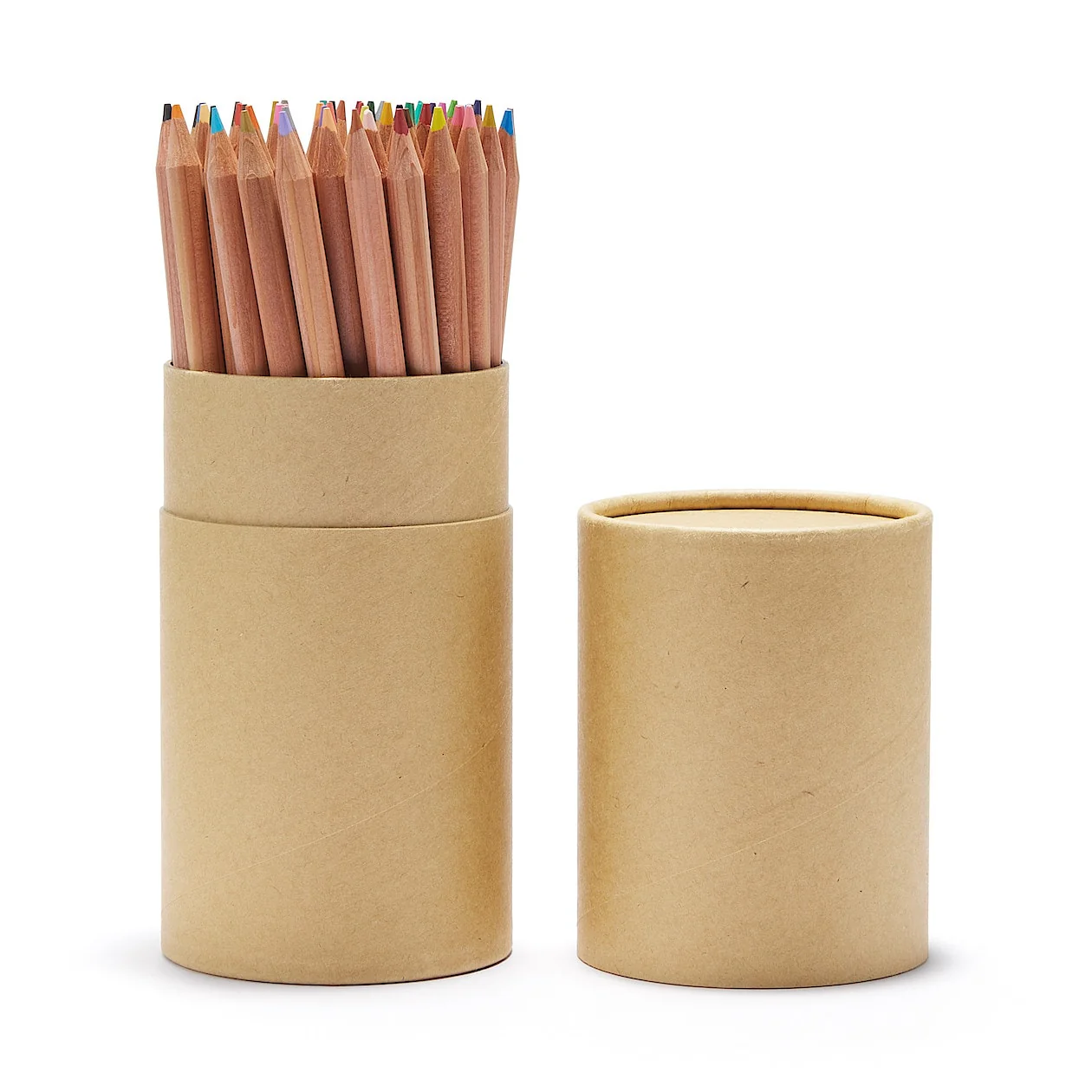 Colour Pencils Set with Paper Tube (60 Pack)