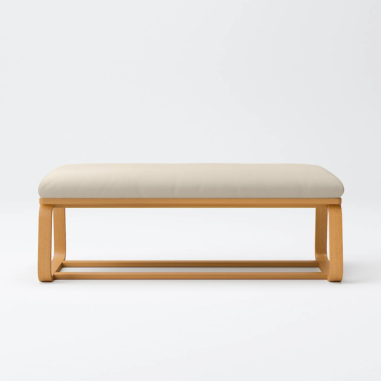 Cotton Linen Cover for Living Dining Long Bench - Image 3