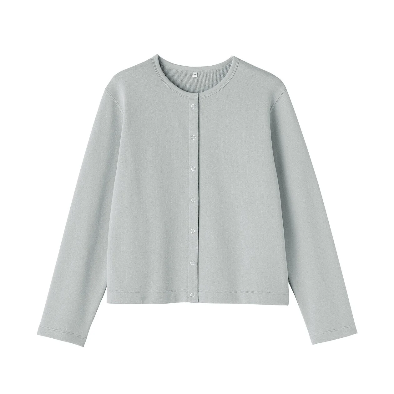 French Terry Sweatshirt Cardigan - Image 7