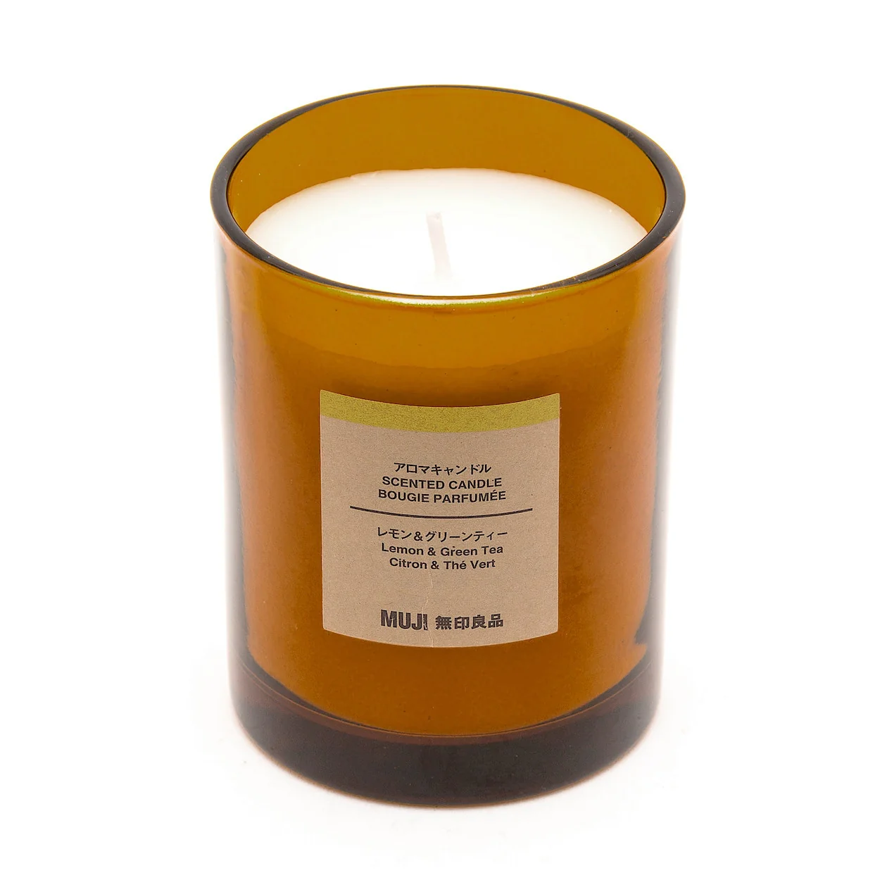 Glass Candle - Lemon & Green Tea (1 Wick) - Image 3