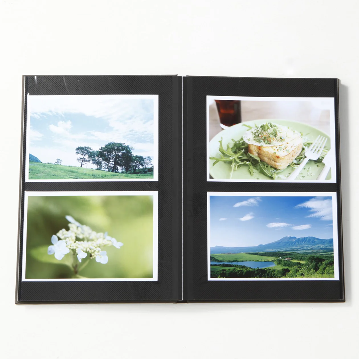 Hard Cover Photo Album Portrait - Dark Grey