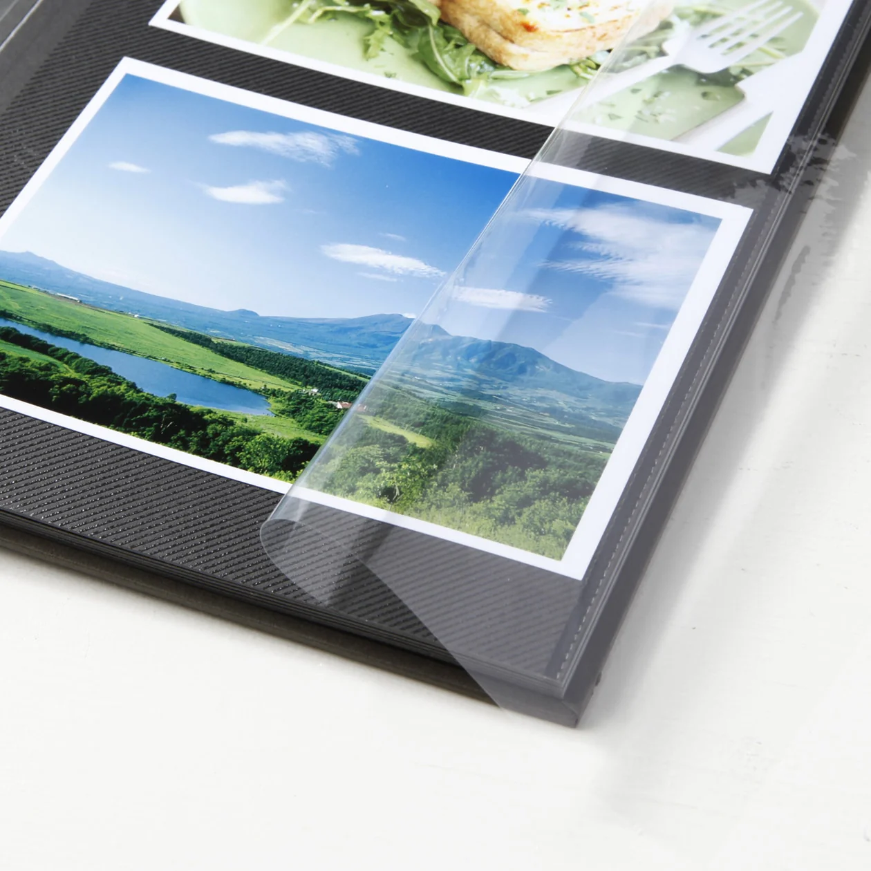 Hard Cover Photo Album Portrait - Dark Grey - Image 3