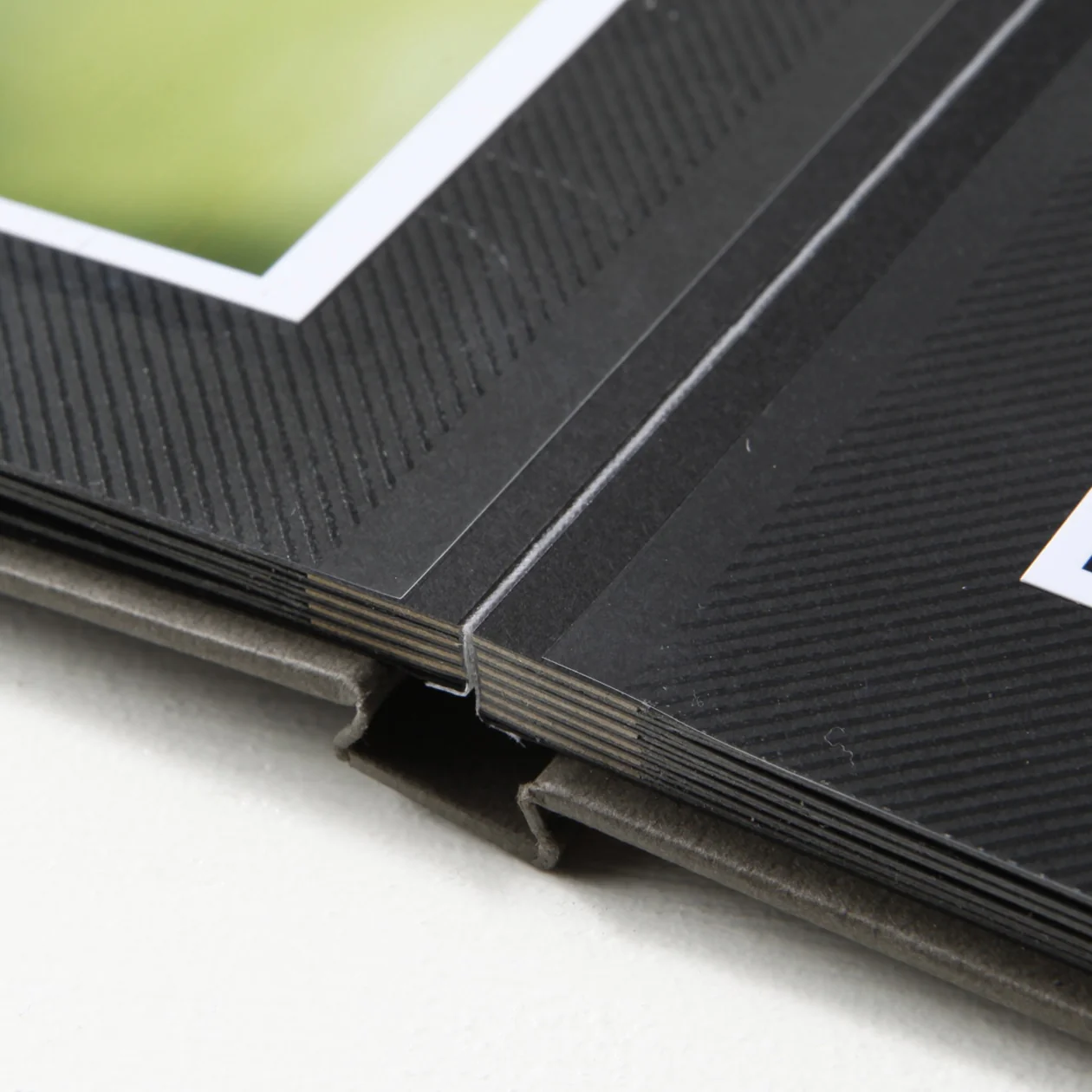 Hard Cover Photo Album Portrait - Dark Grey - Image 4