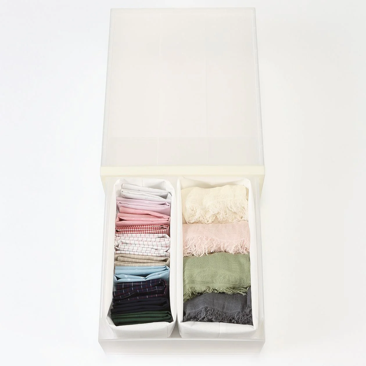 Height Adjustable Non-Woven Fabric Separation Case (2 Pcs) - S - Image 7