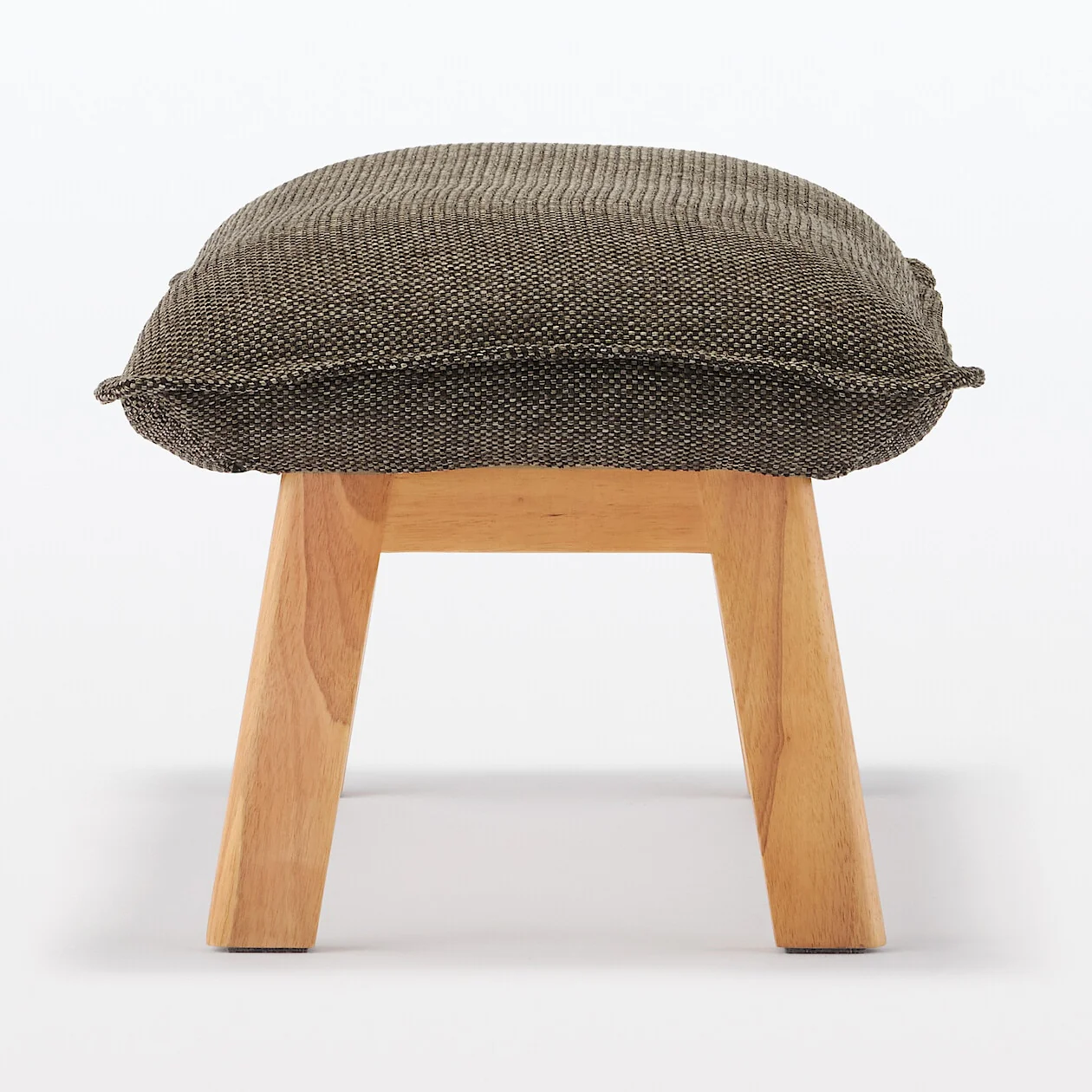High-Back Reclining Sofa Ottoman with Plain Weave Cover - Image 16