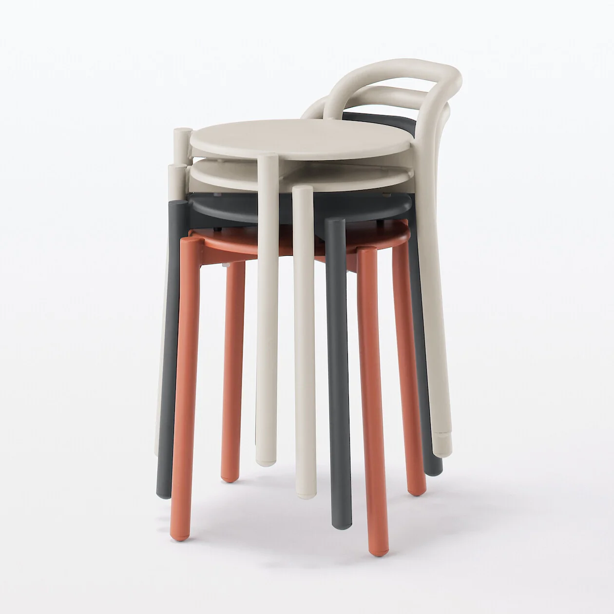 Indoor/Outdoor Aluminium Stool - Image 7