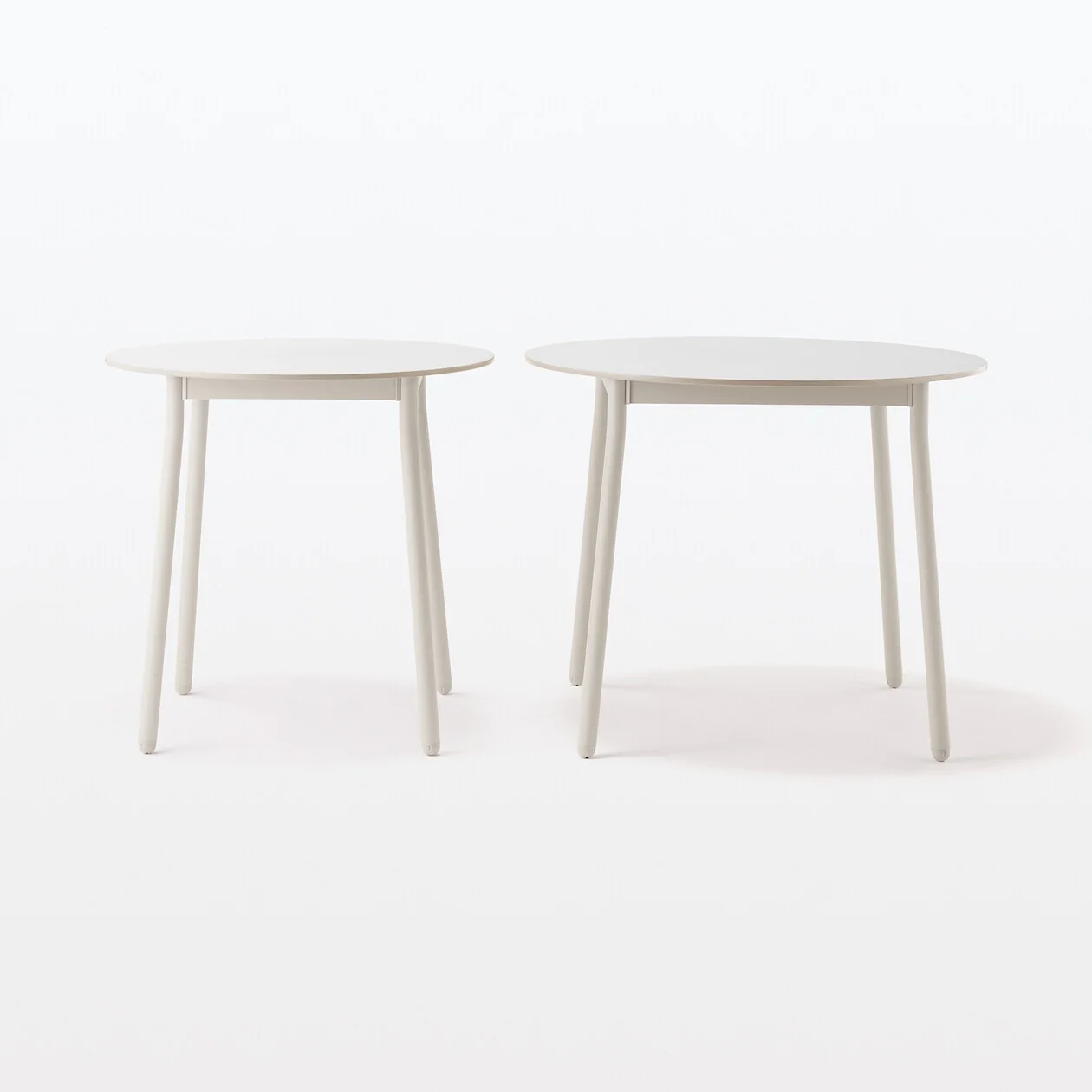 Indoor/Outdoor Round Table with Aluminium Legs - Image 14