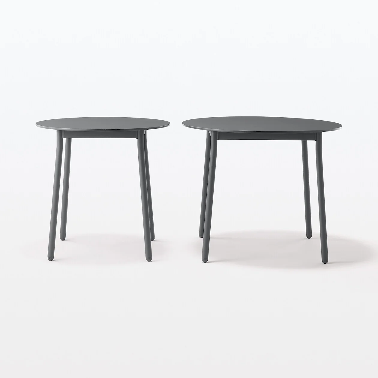 Indoor/Outdoor Round Table with Aluminium Legs - Image 22
