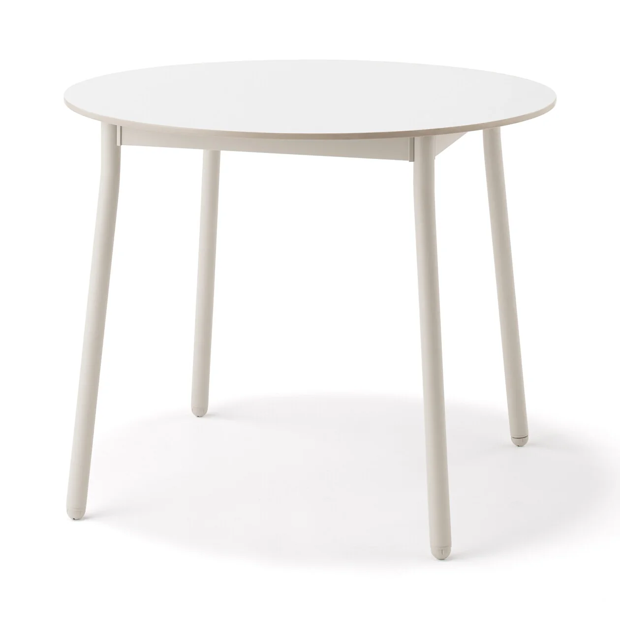 Indoor/Outdoor Round Table with Aluminium Legs - Image 9