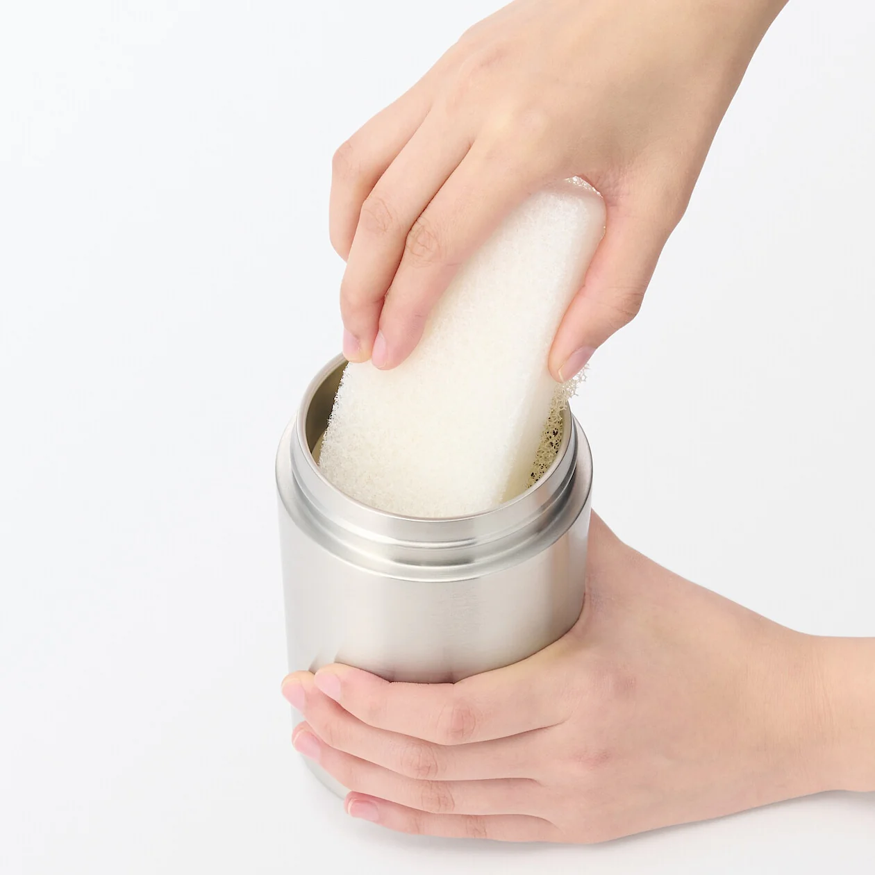 Insulated Food Thermos - Stainless Steel - Image 14