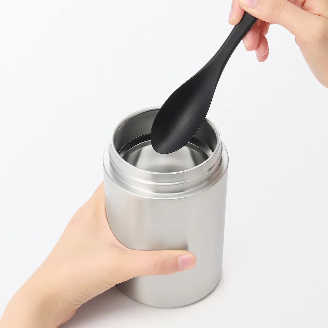 Insulated Food Thermos - Stainless Steel - Image 15