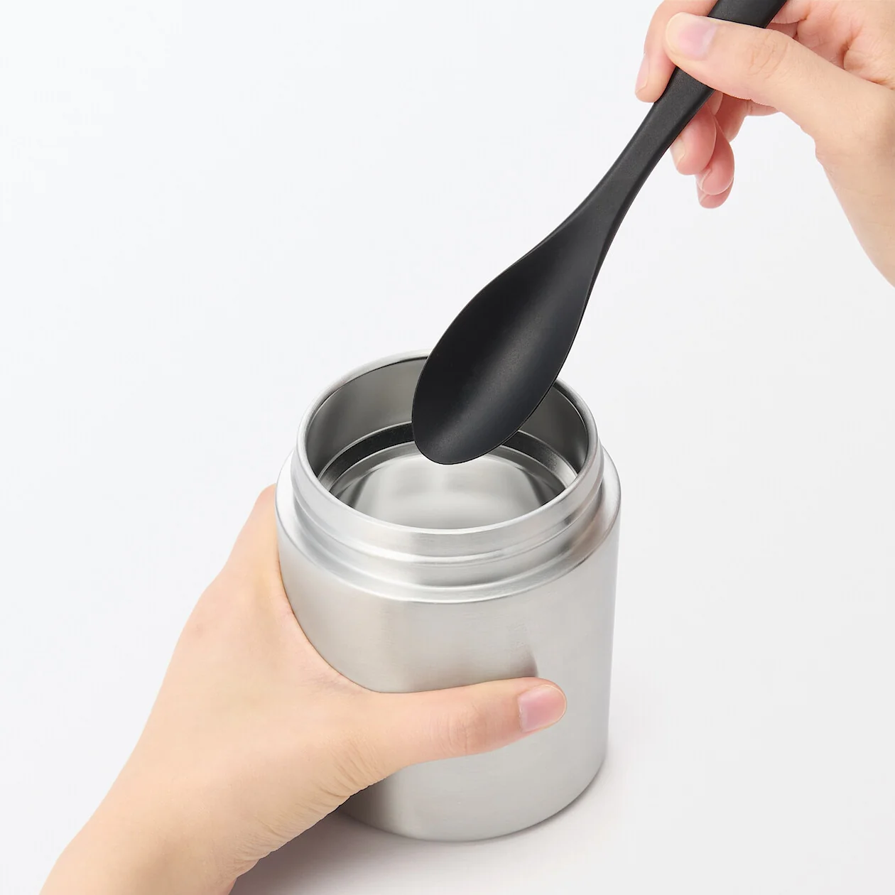 Insulated Food Thermos - Stainless Steel - Image 7