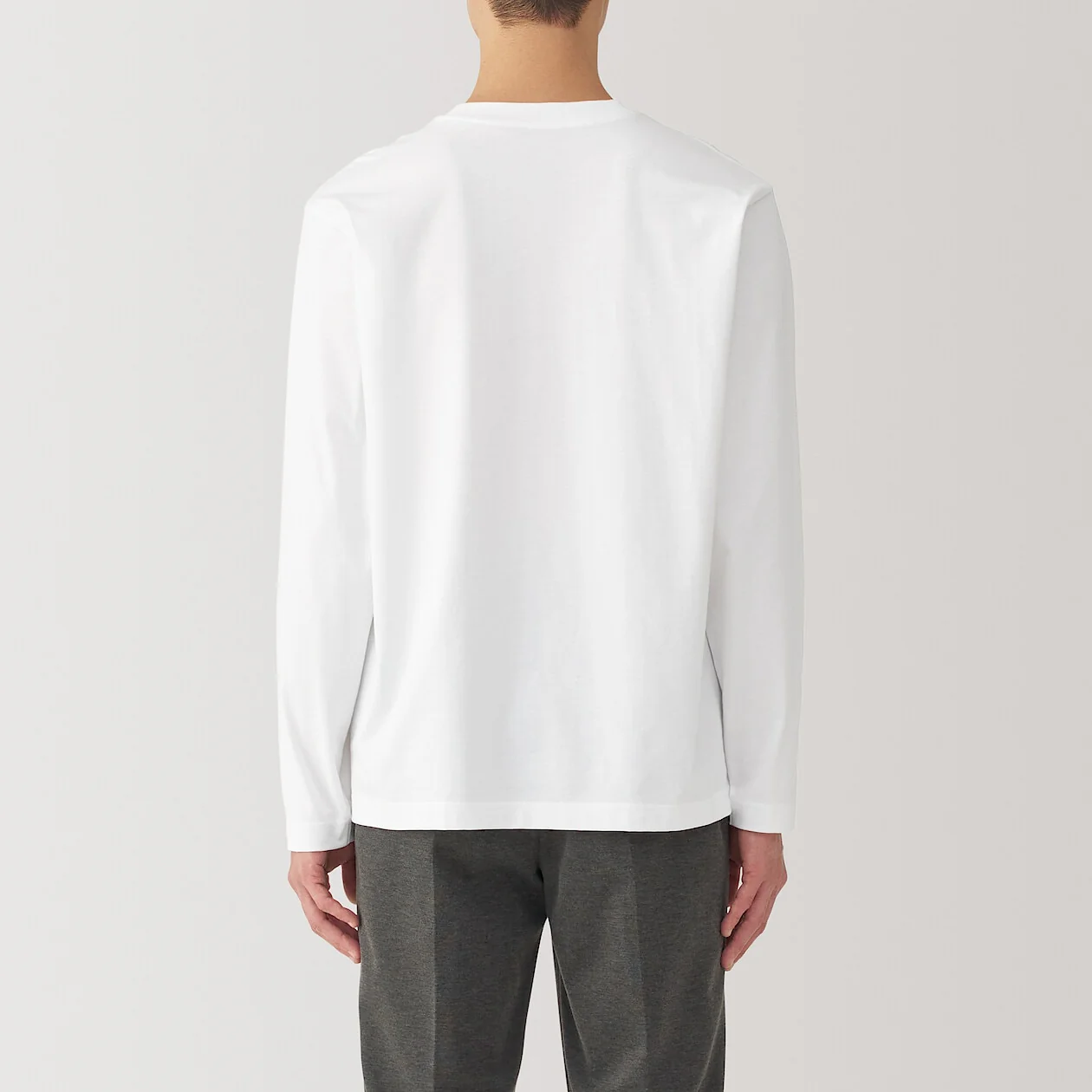 Jersey Crewneck Long Sleeve T-Shirt - Image 11