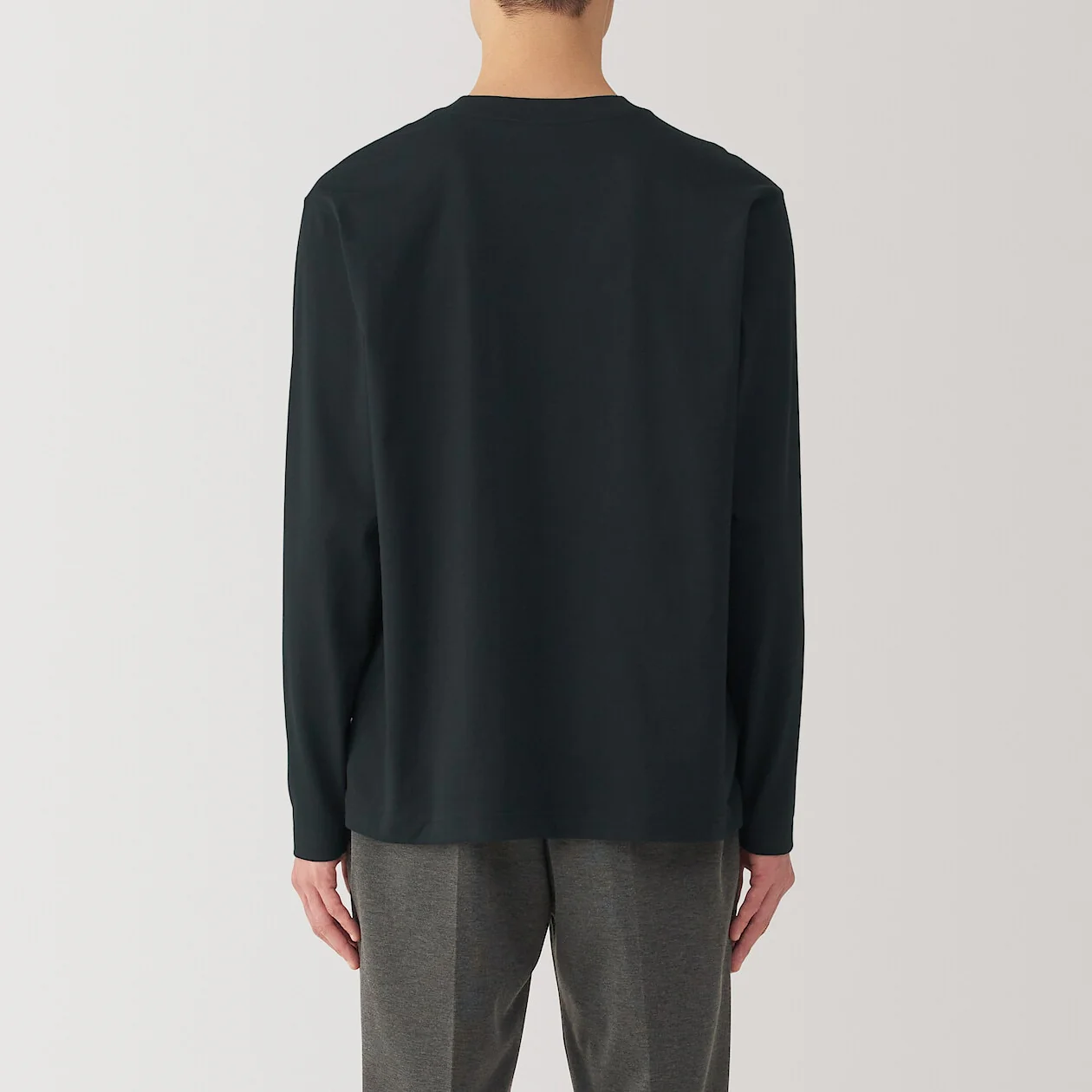 Jersey Crewneck Long Sleeve T-Shirt - Image 18