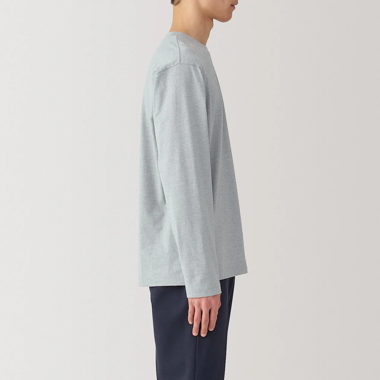 Jersey Crewneck Long Sleeve T-Shirt - Image 24