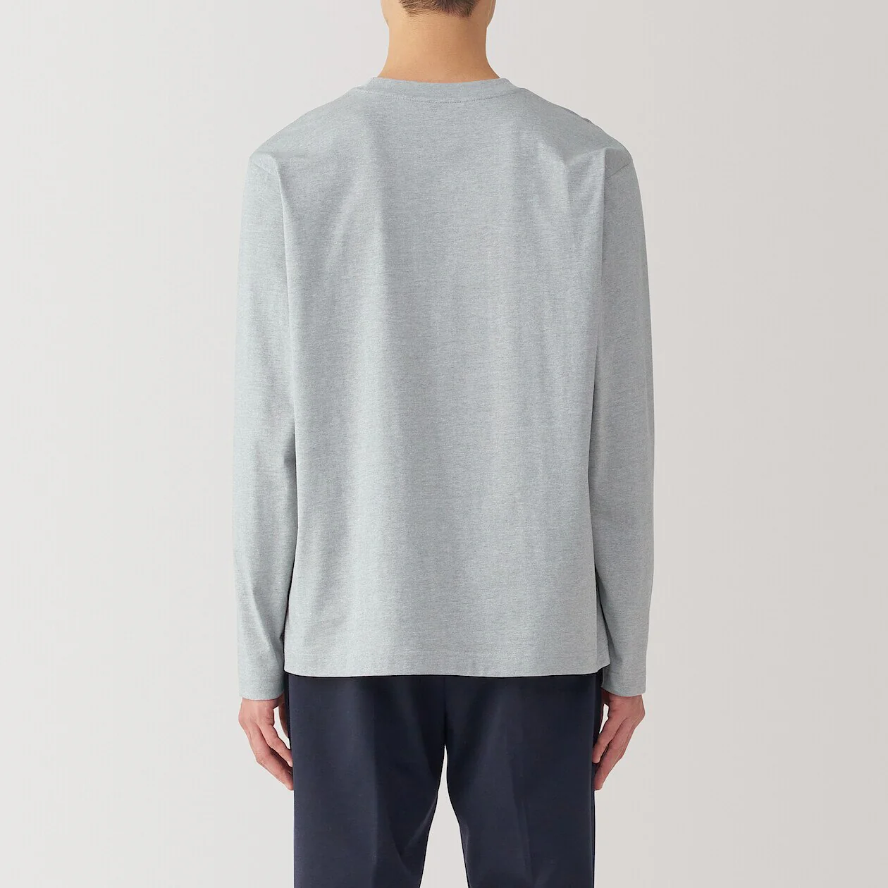 Jersey Crewneck Long Sleeve T-Shirt - Image 25