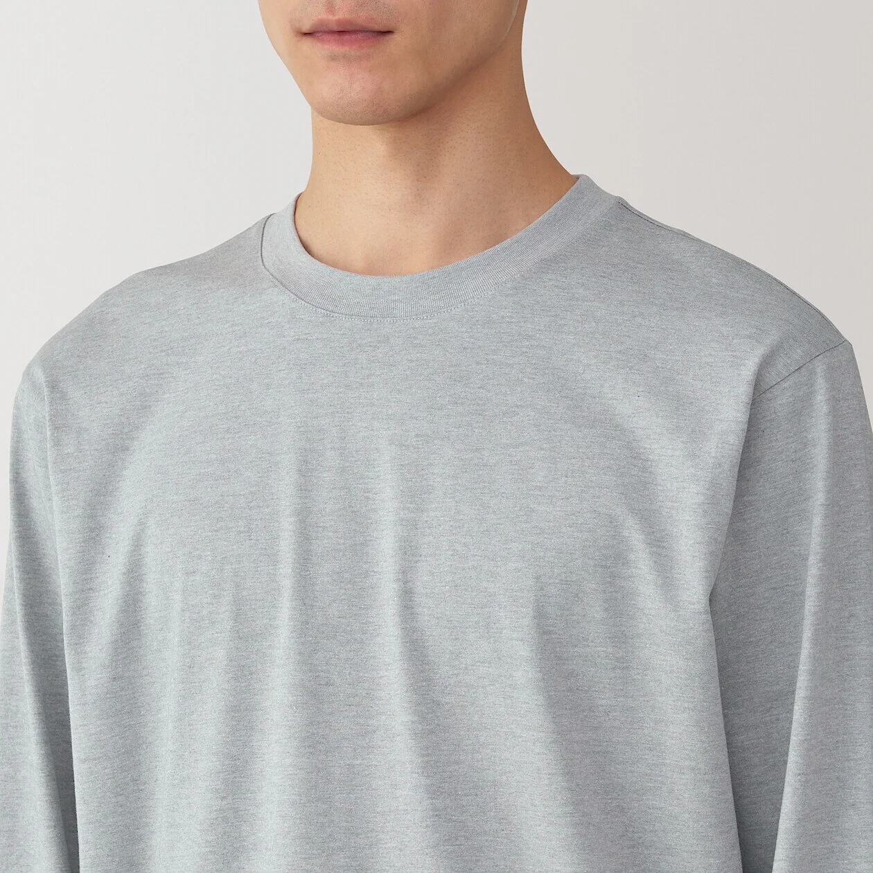 Jersey Crewneck Long Sleeve T-Shirt - Image 26