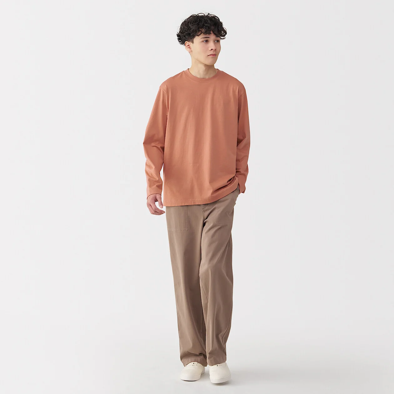 Jersey Crewneck Long Sleeve T-Shirt - Image 30