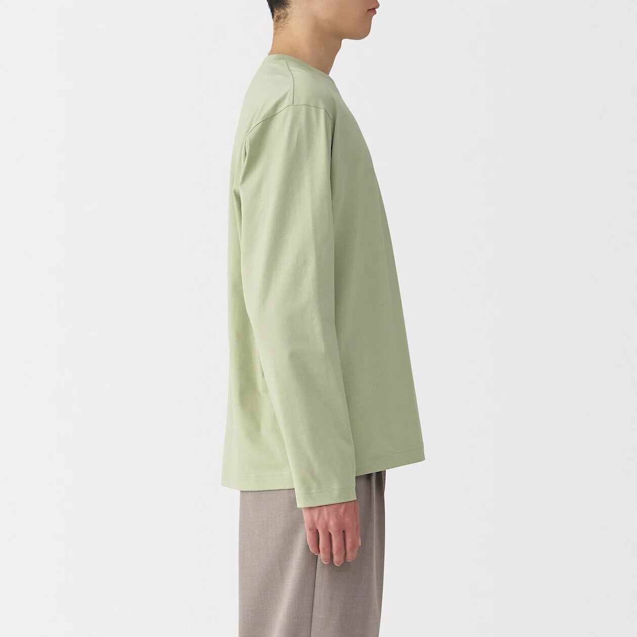 Jersey Crewneck Long Sleeve T-Shirt - Image 38