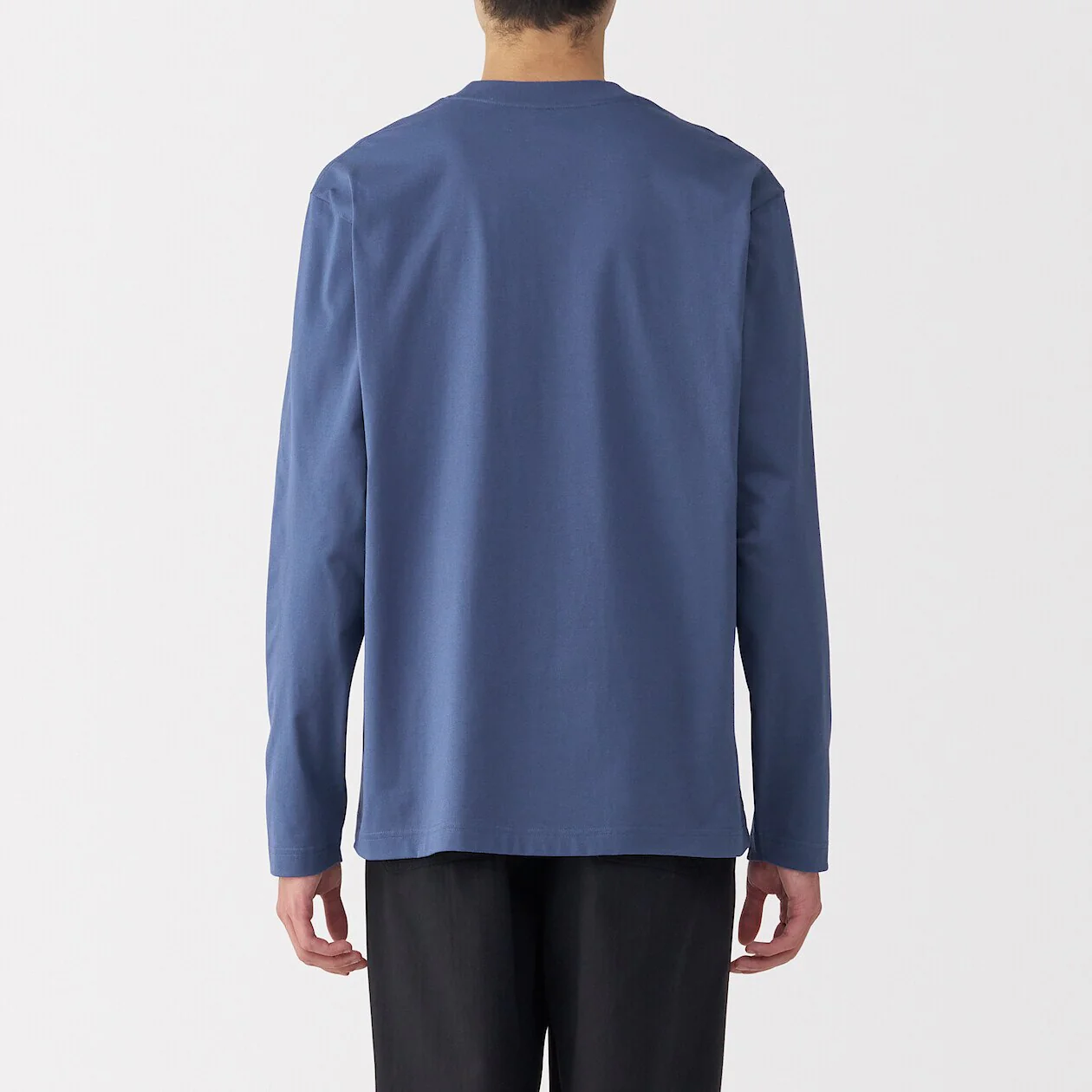 Jersey Crewneck Long Sleeve T-Shirt - Image 4