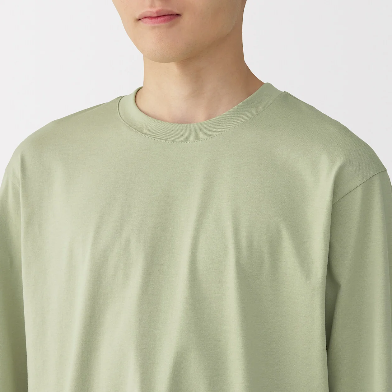 Jersey Crewneck Long Sleeve T-Shirt - Image 40