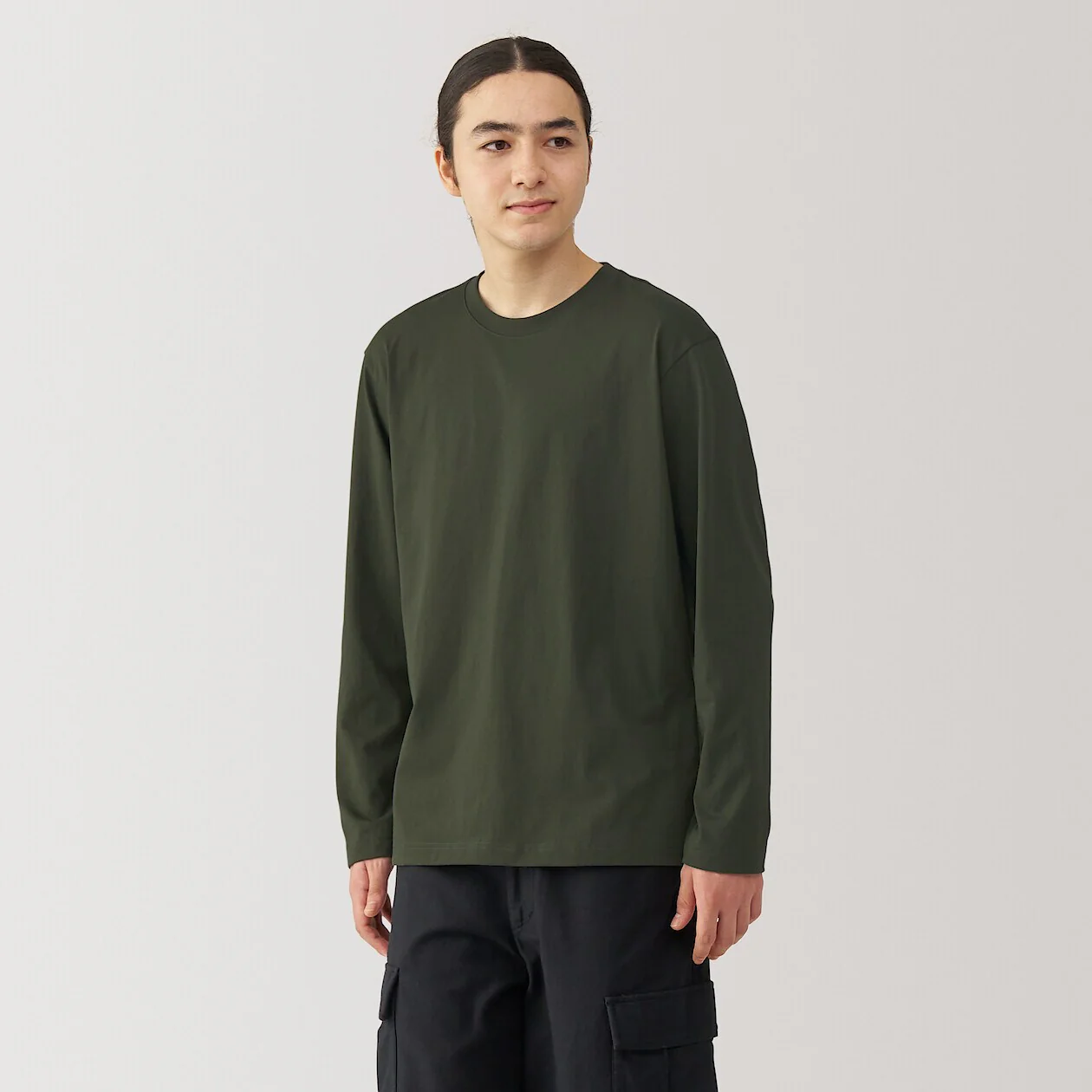 Jersey Crewneck Long Sleeve T-Shirt - Image 48