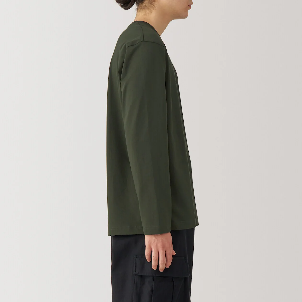 Jersey Crewneck Long Sleeve T-Shirt - Image 50
