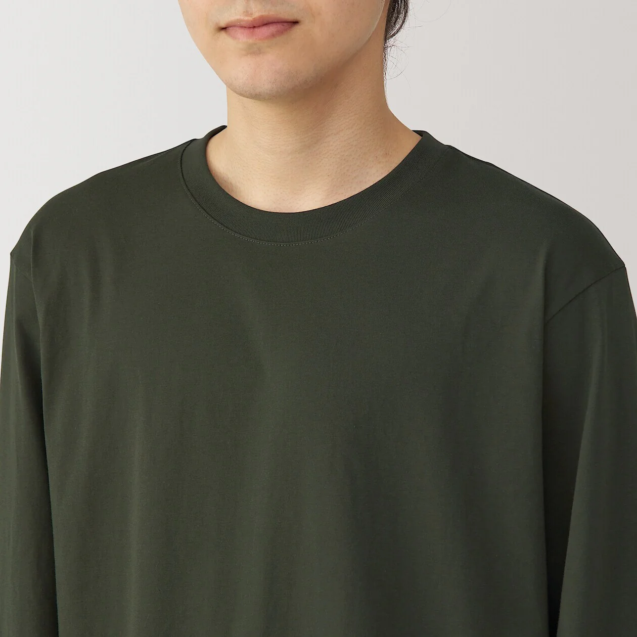 Jersey Crewneck Long Sleeve T-Shirt - Image 52
