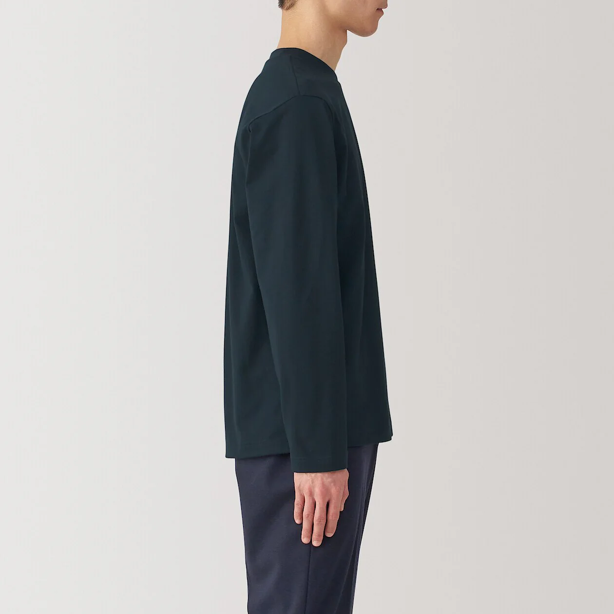 Jersey Crewneck Long Sleeve T-Shirt - Image 57
