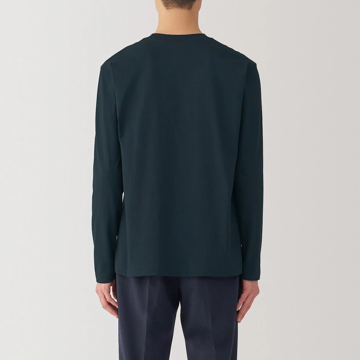 Jersey Crewneck Long Sleeve T-Shirt - Image 58
