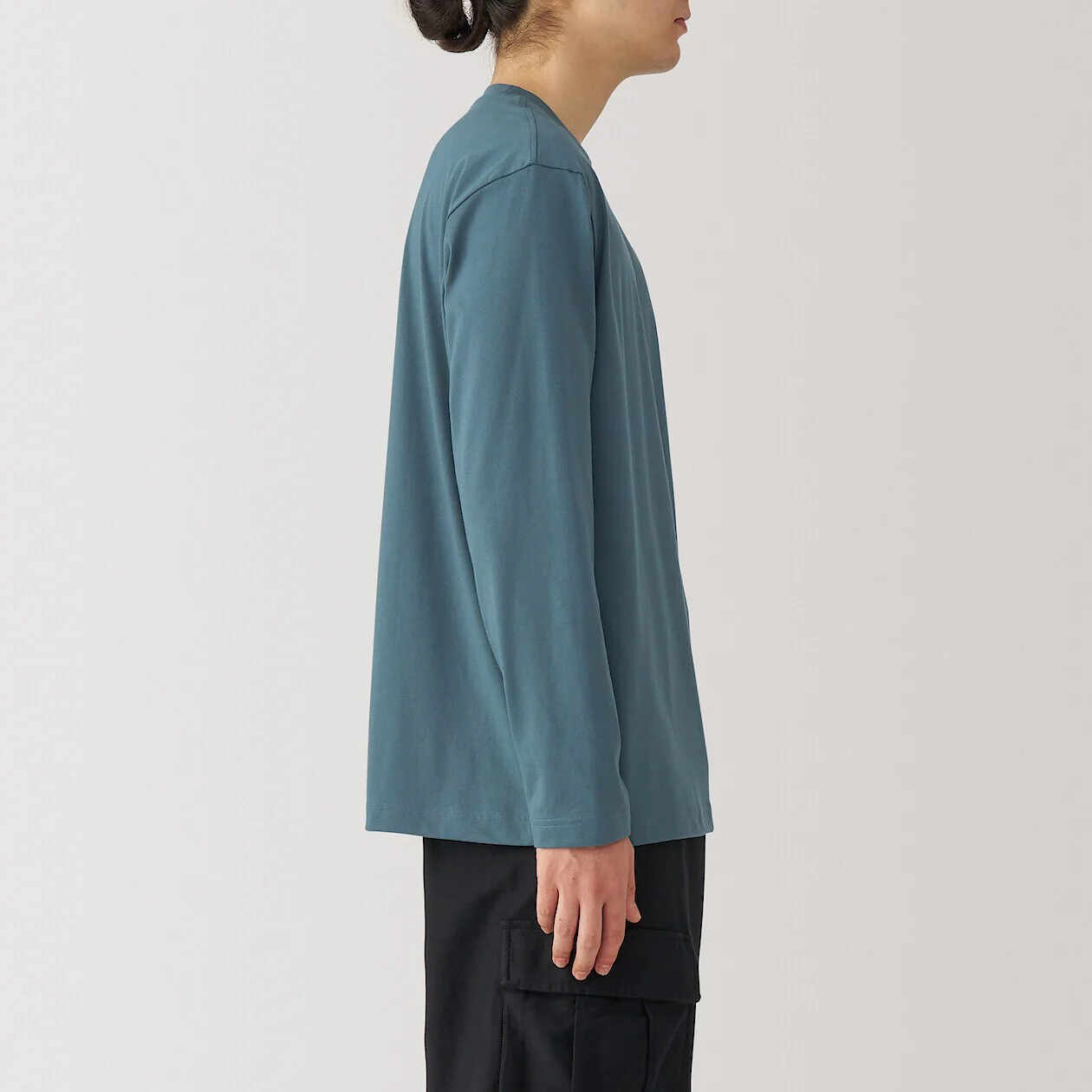Jersey Crewneck Long Sleeve T-Shirt - Image 64