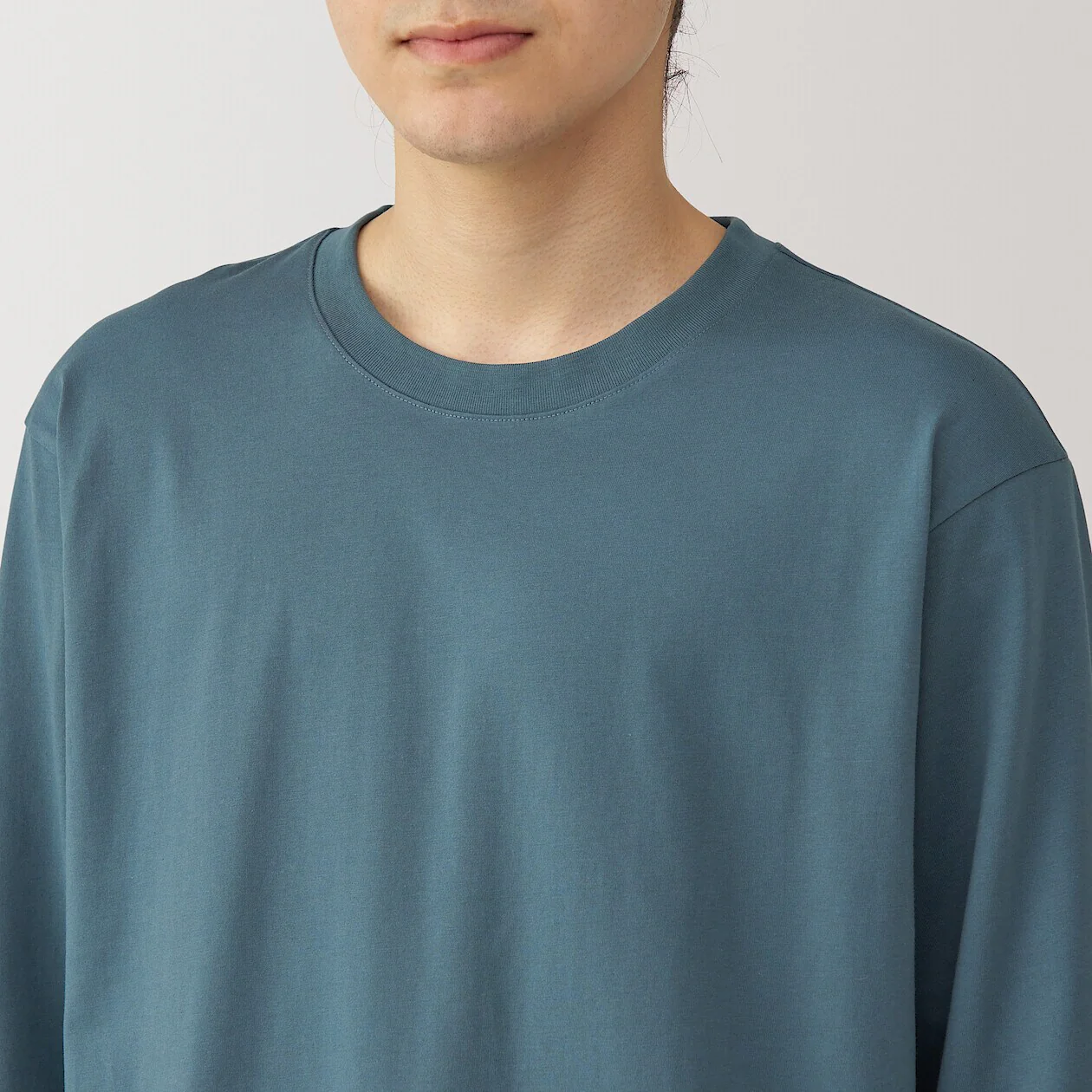 Jersey Crewneck Long Sleeve T-Shirt - Image 66
