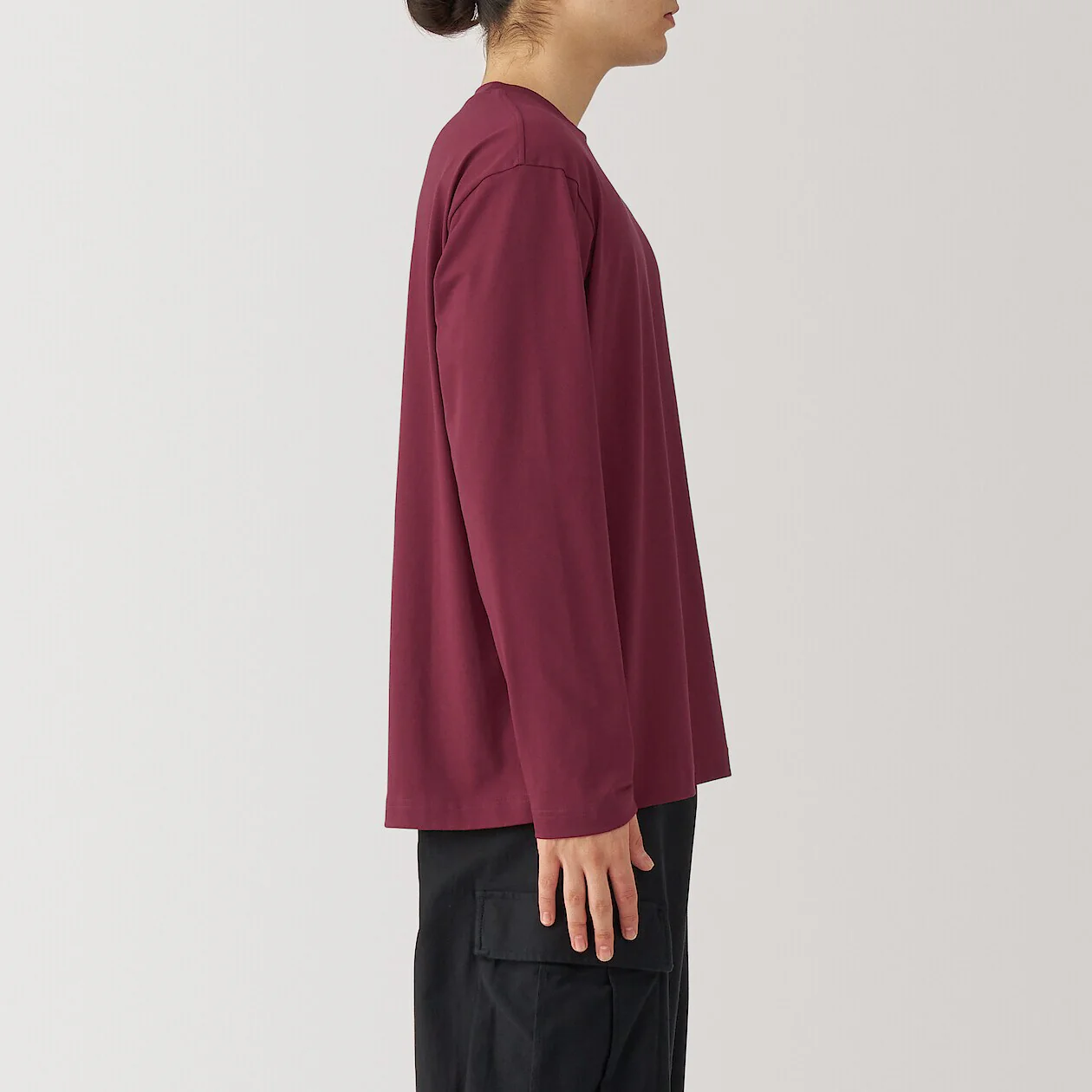 Jersey Crewneck Long Sleeve T-Shirt - Image 71