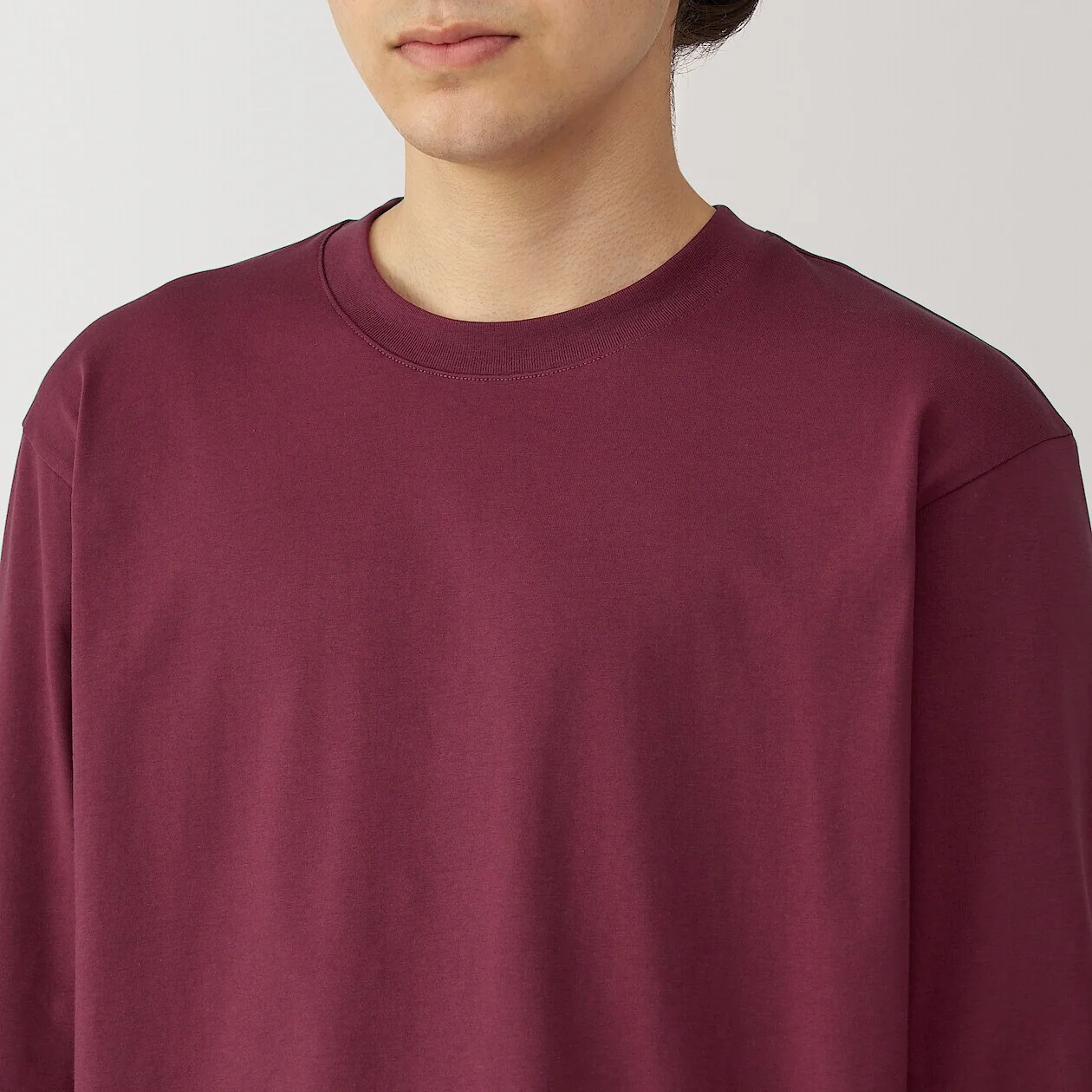 Jersey Crewneck Long Sleeve T-Shirt - Image 73