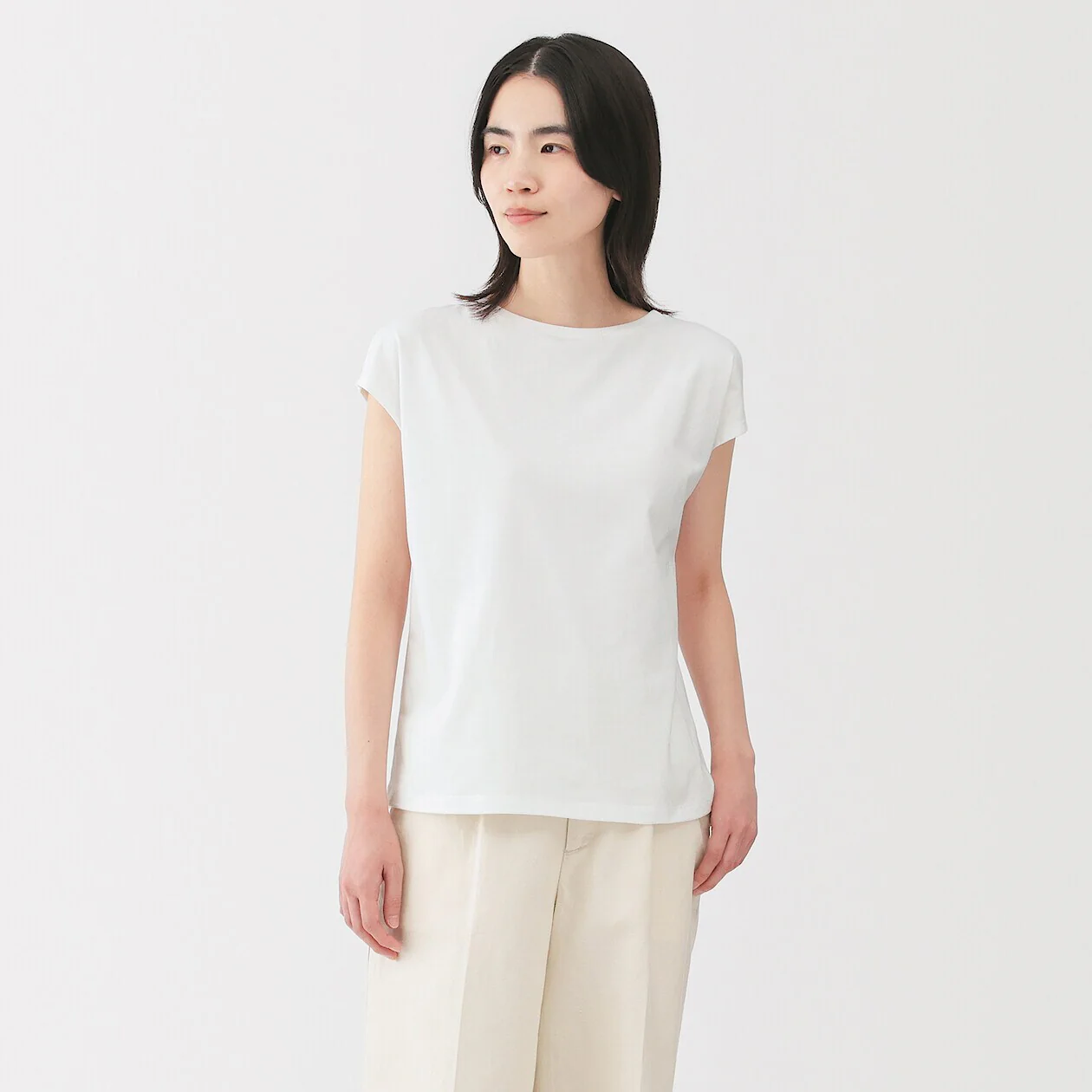 Jersey French Sleeve T-Shirt