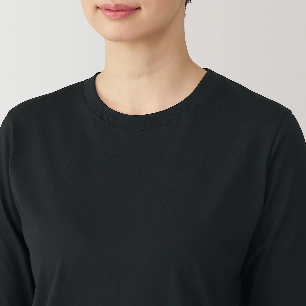 Jersey Crewneck Long Sleeve T-Shirt - Image 27