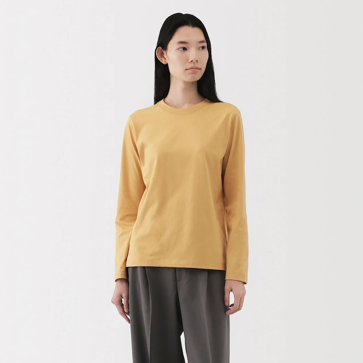 Jersey Crewneck Long Sleeve T-Shirt - Image 31