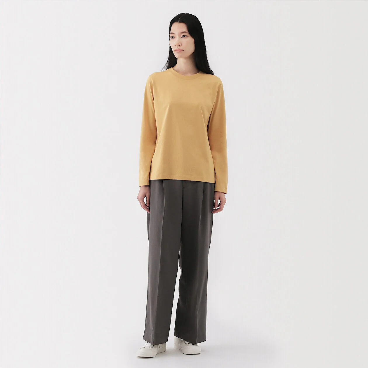 Jersey Crewneck Long Sleeve T-Shirt - Image 32