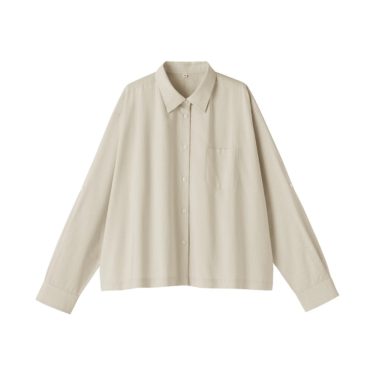 Modal Blend Relaxed Long Sleeve Shirt - Image 23