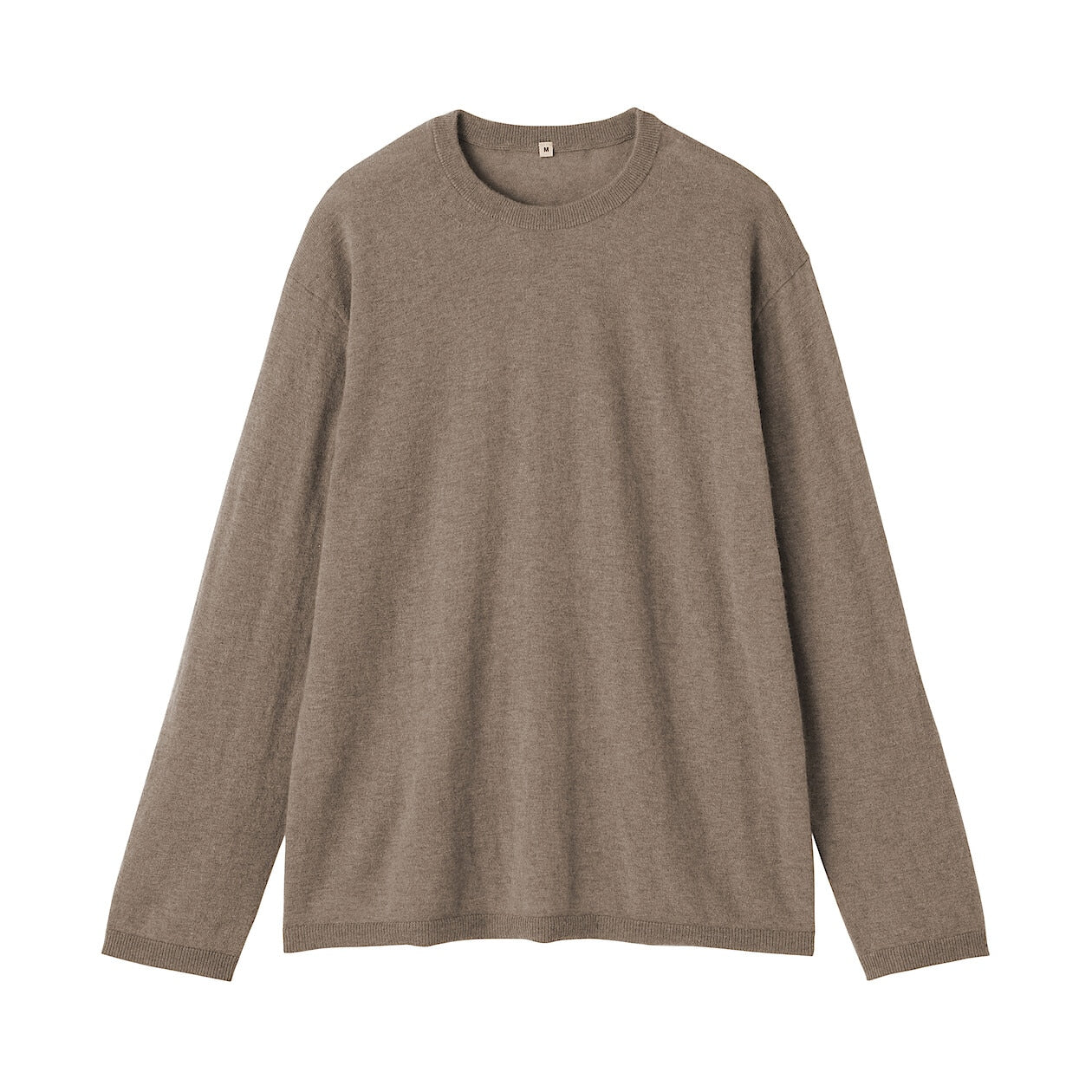 Natural Colour Cashmere Crewneck Sweater - Image 13